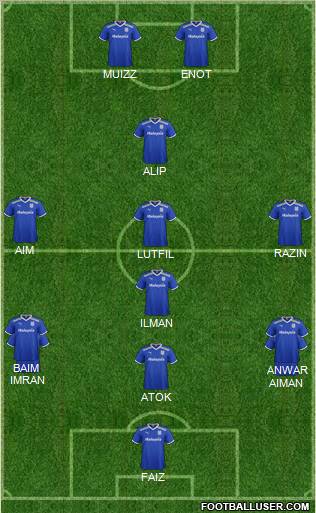 Cardiff City Formation 2011