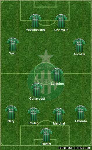 A.S. Saint-Etienne Formation 2011