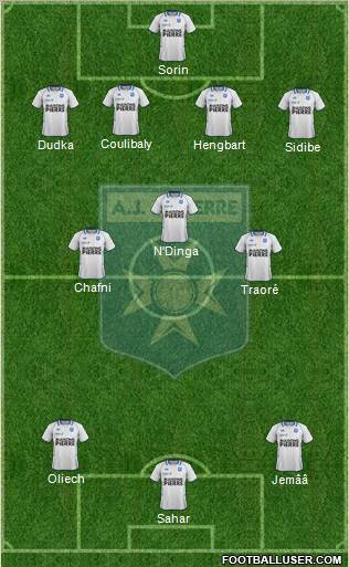 A.J. Auxerre Formation 2011