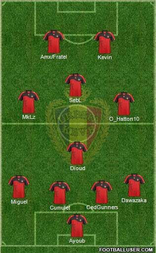 Belgium Formation 2011