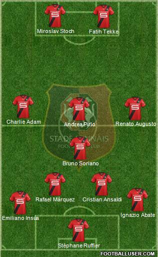 Stade Rennais Football Club Formation 2011