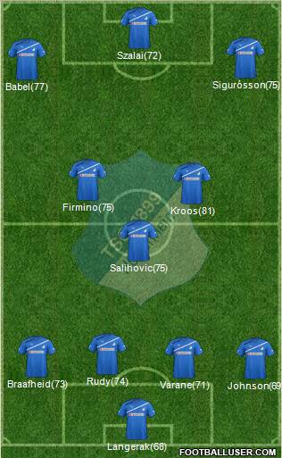 TSG 1899 Hoffenheim Formation 2011