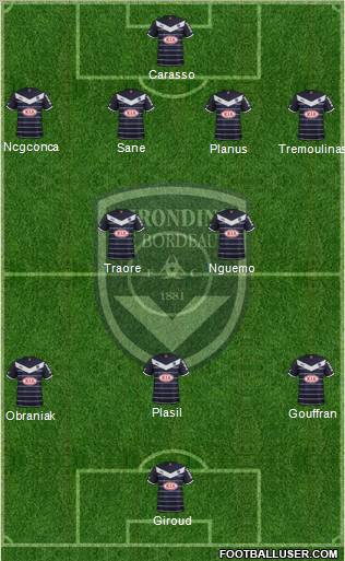 FC Girondins de Bordeaux Formation 2011