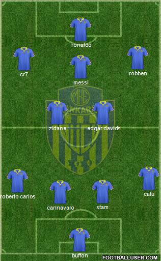 MKE Ankaragücü Formation 2011