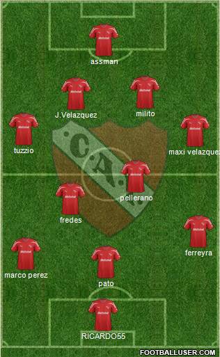 Independiente Formation 2011