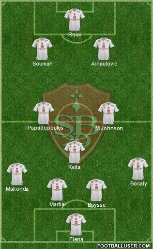 Stade Brestois 29 Formation 2011