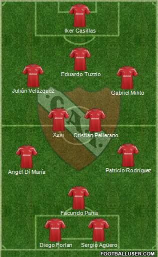 Independiente Formation 2011