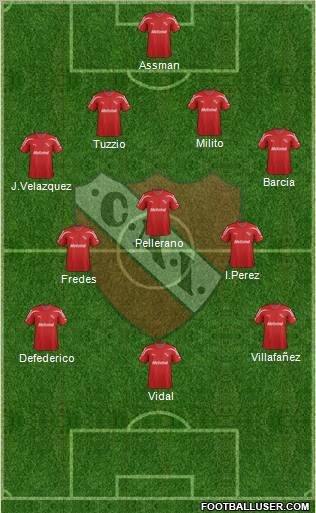 Independiente Formation 2011