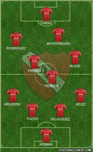 Independiente Formation 2011