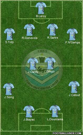 Tours Football Club Formation 2011