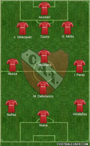 Independiente Formation 2011