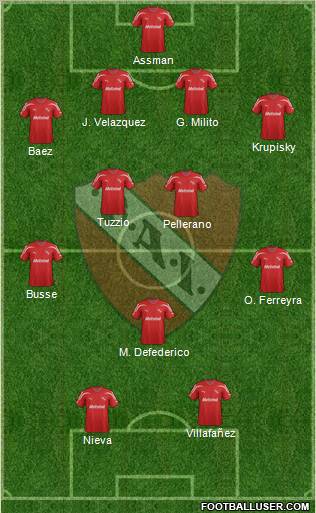 Independiente Formation 2011