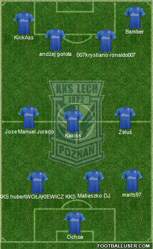 Lech Poznan Formation 2011