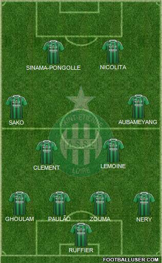 A.S. Saint-Etienne Formation 2011