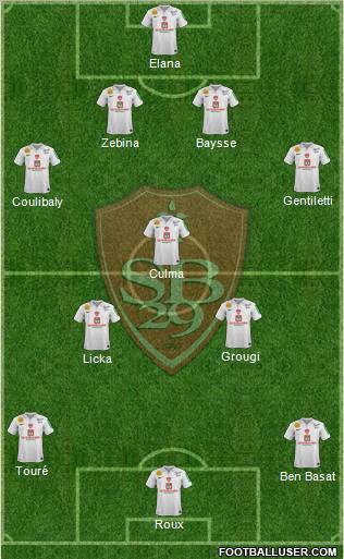 Stade Brestois 29 Formation 2011