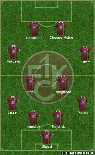 1.FC Kaiserslautern Formation 2011