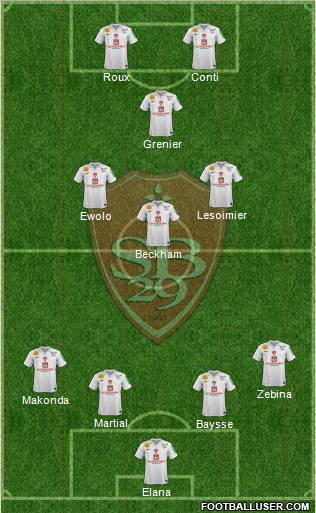 Stade Brestois 29 Formation 2011