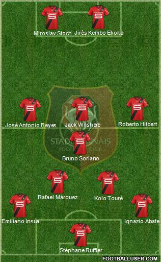 Stade Rennais Football Club Formation 2011