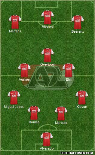 AZ Alkmaar Formation 2011