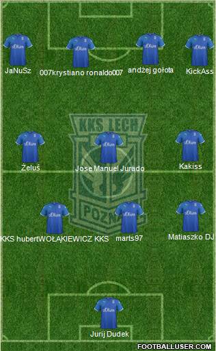 Lech Poznan Formation 2011