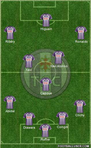 Toulouse Football Club Formation 2011