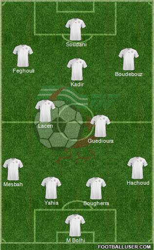 Algeria Formation 2011