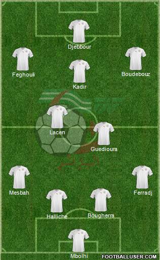 Algeria Formation 2011