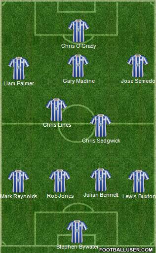 Sheffield Wednesday Formation 2011