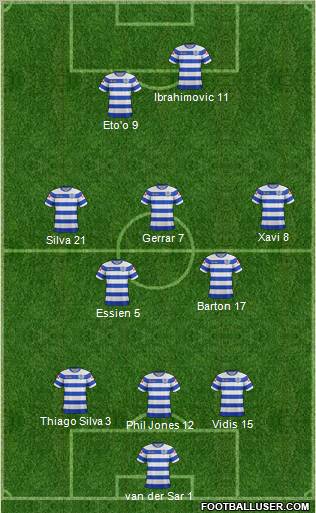 Queens Park Rangers Formation 2011