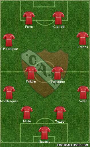 Independiente Formation 2011