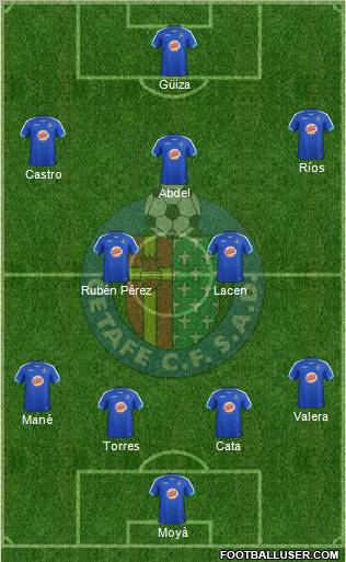 Getafe C.F., S.A.D. Formation 2011