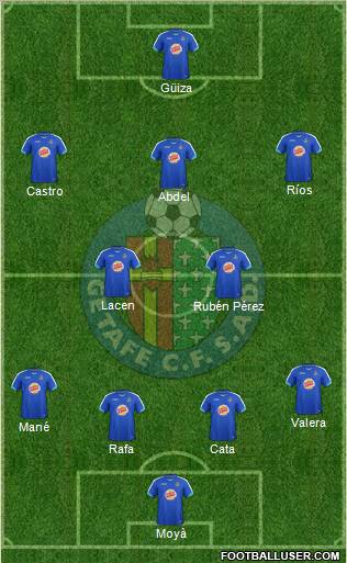 Getafe C.F., S.A.D. Formation 2011