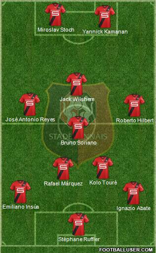 Stade Rennais Football Club Formation 2011