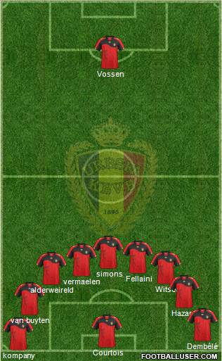 Belgium Formation 2011