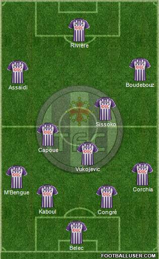 Toulouse Football Club Formation 2011