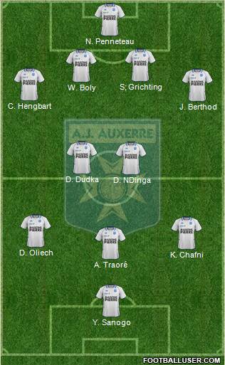 A.J. Auxerre Formation 2011