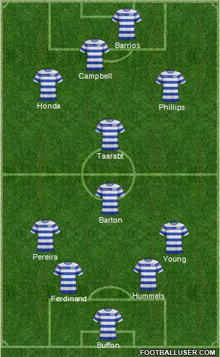 Queens Park Rangers Formation 2011