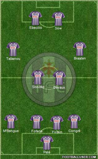 Toulouse Football Club Formation 2011