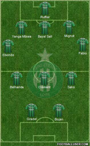 A.S. Saint-Etienne Formation 2011