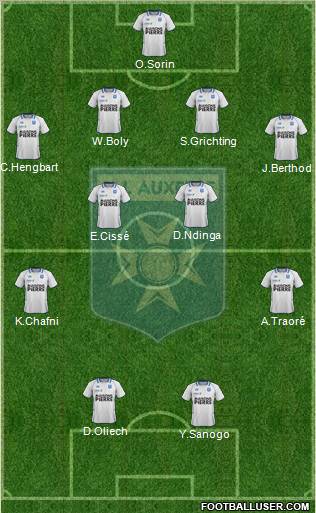 A.J. Auxerre Formation 2011