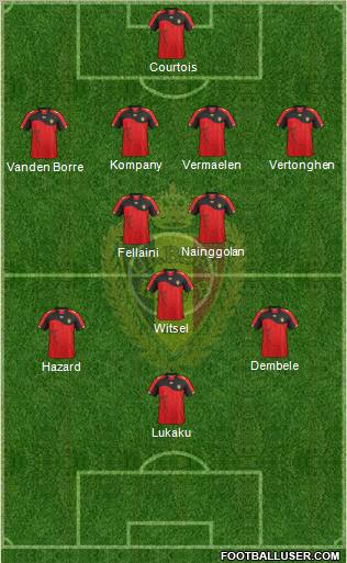 Belgium Formation 2011