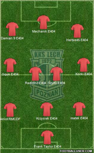 Lech Poznan Formation 2011