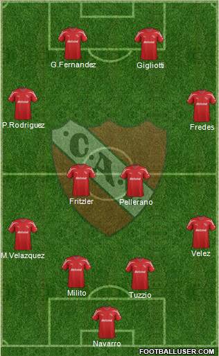 Independiente Formation 2011