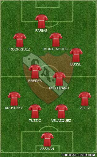 Independiente Formation 2011