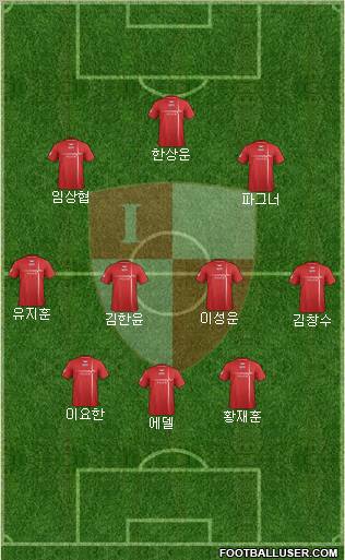 Busan I'PARK Formation 2011