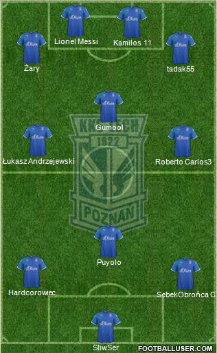 Lech Poznan Formation 2011