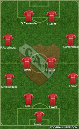 Independiente Formation 2011