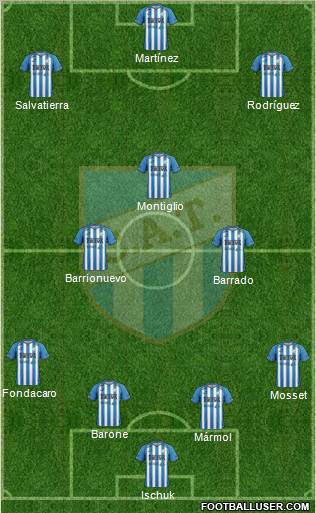 Atlético Tucumán Formation 2011