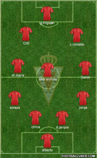 Real Murcia C.F., S.A.D. Formation 2011