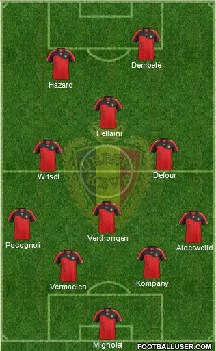 Belgium Formation 2011